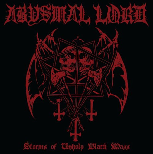 Abysmal Lord - Storms Of Unholy Black Mass - Black Metal - CD