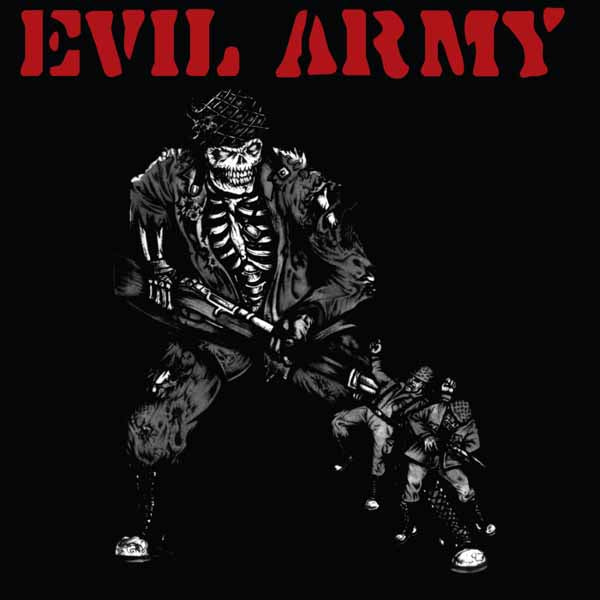 Evil Army - Evil Army (Camouflage Splatter Vinyl W/ Poster, Obi Strip) - Thrash Metal - LP