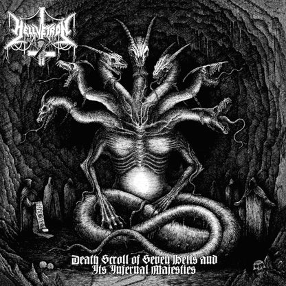 Hellvetron - Death Scroll Of Seven Hells And ItS Infernal Majesties - Black Metal - LP