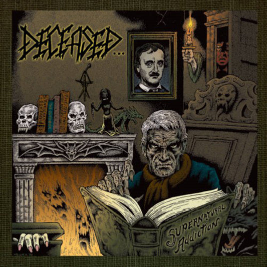 Deceased - Supernatual Addiction (Black Vinyl W/ Poster) - Death Metal - LP