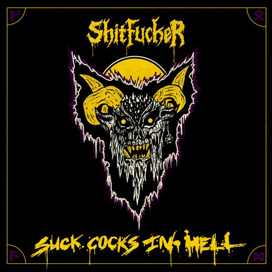 Shitfucker - Suck Cocks In Hell (Purple Vinyl) - Black Metal - LP