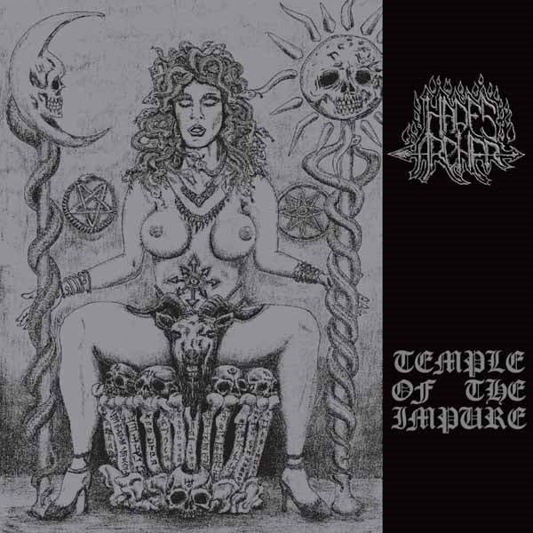 Hades Archer - Temple Of The Impure - Black Metal - LP