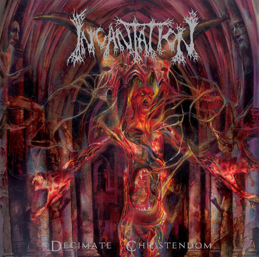 Incantation - Decimate Christendom (Clear Black/Red Vinyl) - Death Metal - LP