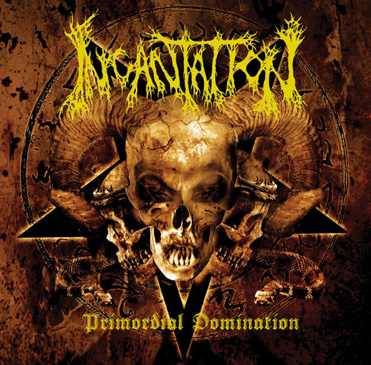 Incantation - Primordial Domination (Orange/Black Vinyl) - Death Metal - LP