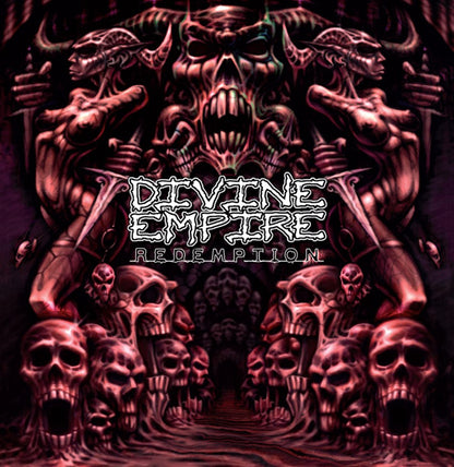 Divine Empire - Redemption (Oxblood & Bone Swirl Vinyl) - Grindcore - LP