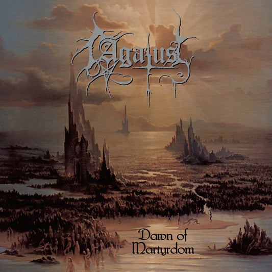 Agatus - Dawn Of Martyrdom  (Beer/Gold Swirl With Purple And Pink Splatter - Black Metal - LP
