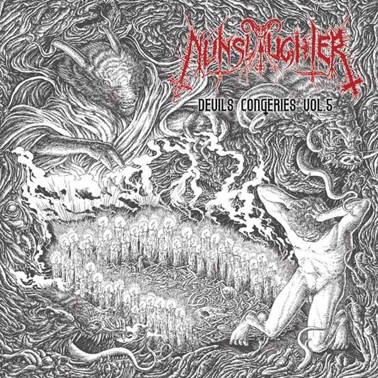 Nunslaughter - Devils Congeries Vol 5 (2Lp Marble Bloodshot Ultra Clear Red Vinyl) - Death Metal - DLP