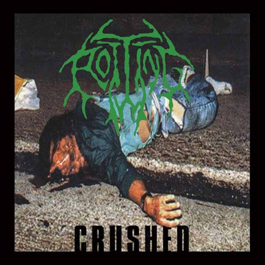 Rotting - Crushed (Cloudy Green Vinyl W/ Obi Strip) - Death Metal - LP