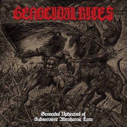 Genocidal Rites - Genocidal Upheaval Of Subservient Abrahamic Law - Black Metal - Music Vinyl LP