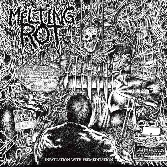 Melting Rot - Infatuation With Premeditation (Etched Side) - Death Metal - LP