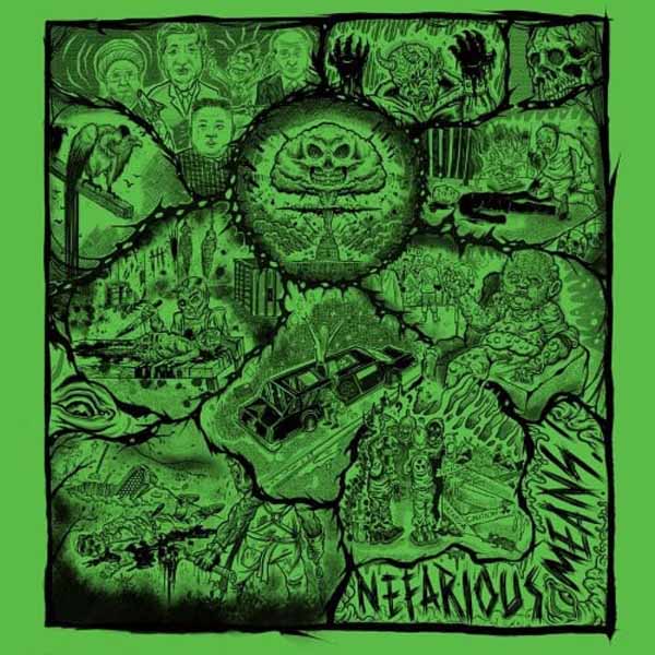 Eat The Decay - Nefarious Means (Neon Green Vinyl) - Grindcore - LP
