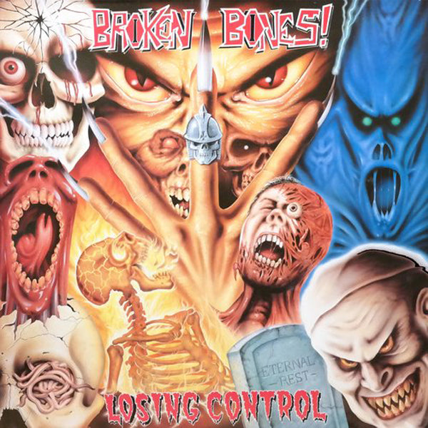 Broken Bones - Losing Control (Clear Vinyl) - Punk - LP
