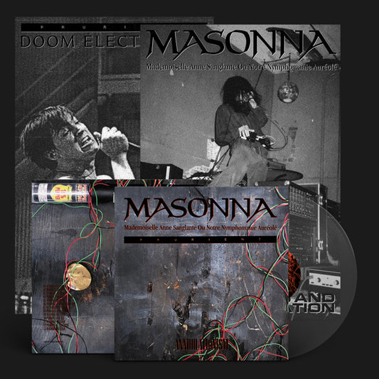 Masonna/Prurient - Annihilationism (Phd Exclusive Clear Vinyl) - Electronic - LP