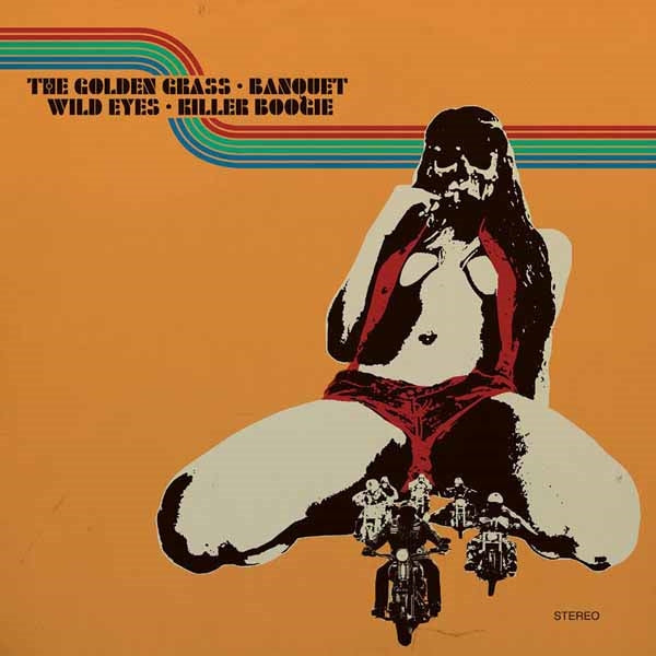 Golden Grass/Killer Boo - 4 Way Split Vol.2 (2Lp) - Stoner Metal/Rock - DLP