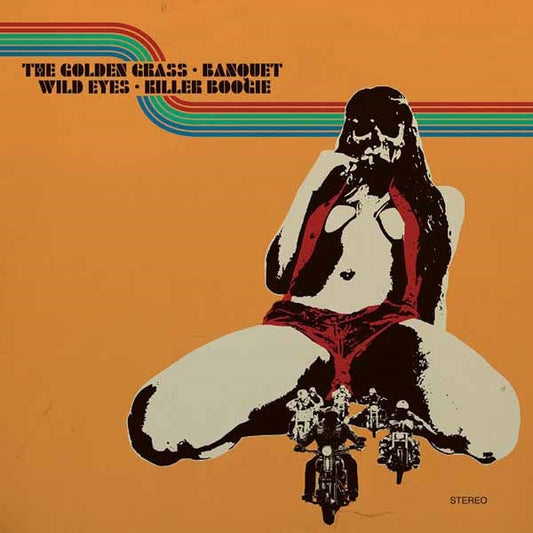 Golden Grass/Killer Boo - 4 Way Split Vol.2 (Green Vinyl)(2Lp) - Stoner Metal/Rock - DLP
