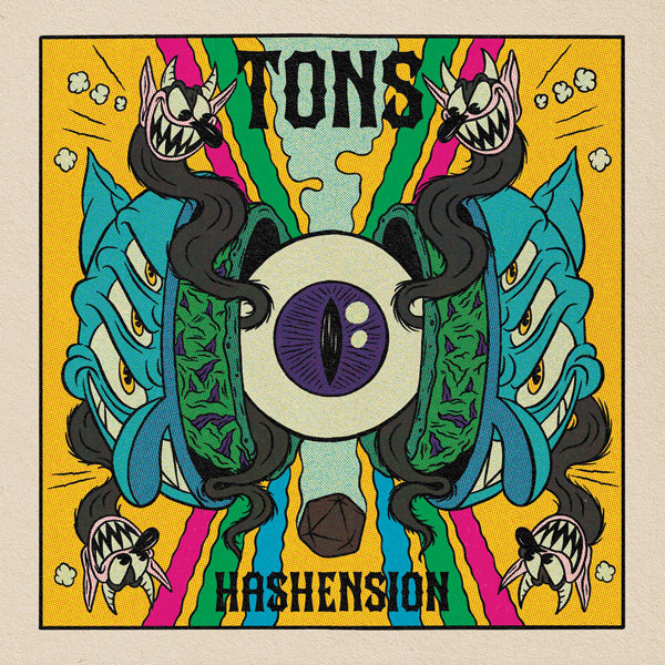 Tons - Hashension (Neon Green Vinyl) - Doom Metal - LP