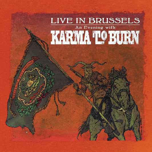 Karma To Burn - Live In Brussels - Stoner Metal/Rock - LP