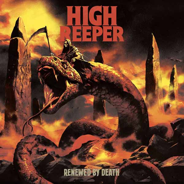 High Reeper - Renewed By Death (Neon Yellow Vinyl) - Stoner Metal/Rock - LP