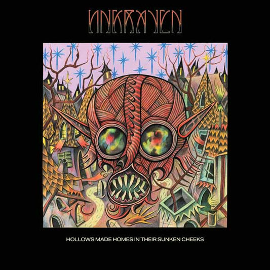 Ungraven - Hollows Made Homes In Their Sunken Cheeks (Magenta/Blue/Green Splatter Vinyl) - Rock - LP