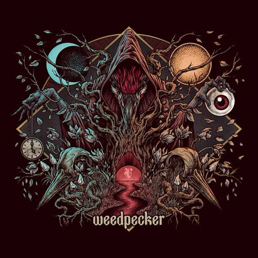 Weedpecker - V (Baby Blue/Red Vinyl) - Stoner Metal/Rock - LP