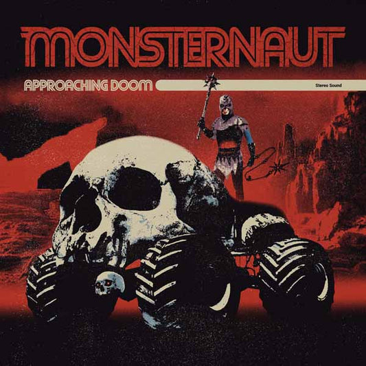 Monsternaut - Approaching Doom (White/Red/Black Splatter Vinyl) - Stoner Metal/Rock - LP