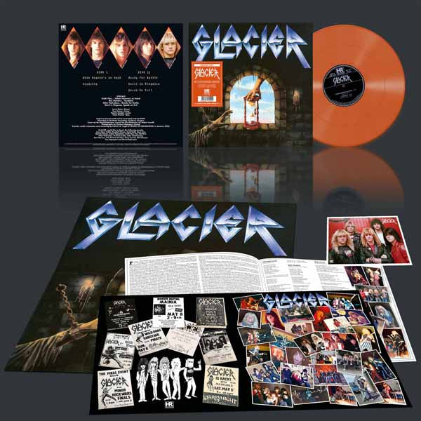 Glacier - S/T (Orange Vinyl) - Metal - MLP