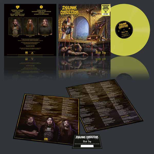 Inhuman Condition - Mind Trap (Piss Yellow Vinyl) - Metal - LP