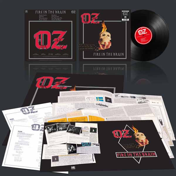 Oz - Fire In The Brain - Metal - LP