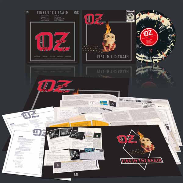 Oz - Fire In The Brain (Mixed Splatter Vinyl) - Metal - LP