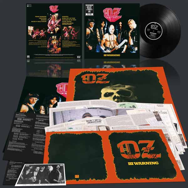 Oz - Iii Warning (Super Deluxe + Booklet + Insert + Poster) - Metal - LP