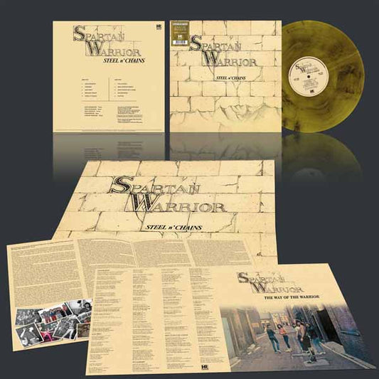 Spartan Warrior - Steel N' Chains (Galaxy Effect Vinyl) - Metal - LP