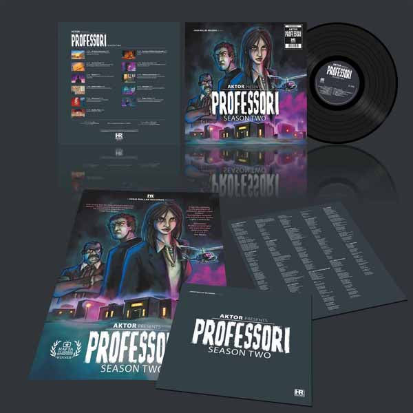 Aktor - Professori (Season Two)(Insert + Poster) - Metal - LP