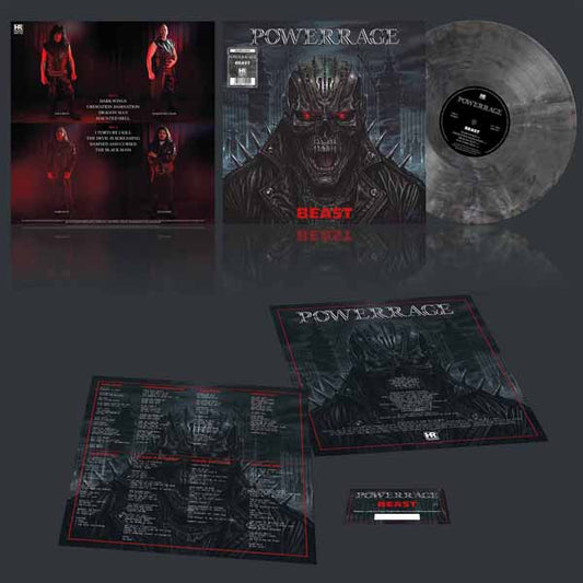 Powerrage - Beast (Marble Vinyl) - Metal - LP