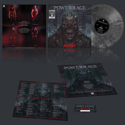 Powerrage - Beast (Marble Vinyl) - Metal - Music Vinyl LP