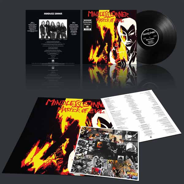 Mindless Sinner - Master Of Evil - Metal - LP
