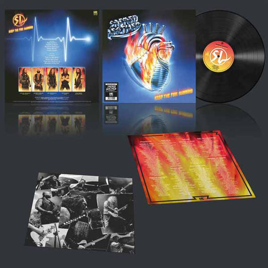 Sacred Leather - Keep The Fire Burning - Metal - LP