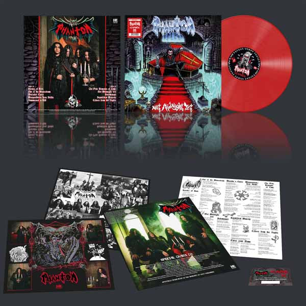Phantom - Not Midnight Yet (Red Vinyl) - Thrash Metal - LP