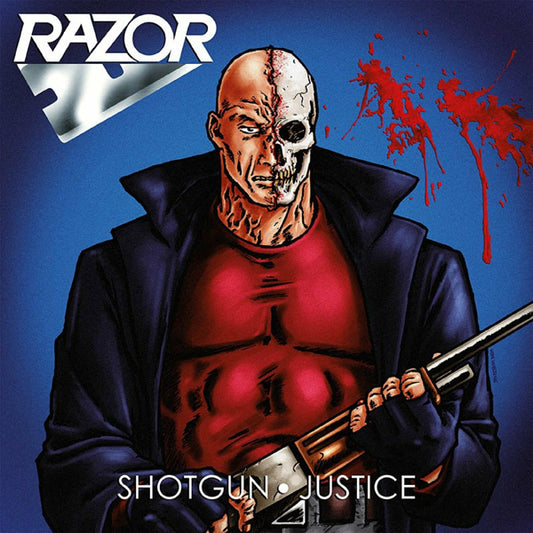 Razor - Shotgun Justice (Splatter Vinyl) - Metal - LP