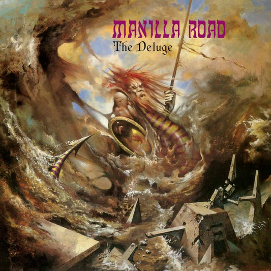 Manilla Road - The Deluge (Orange/Blue Bi-Colour Vinyl) - Metal - LP