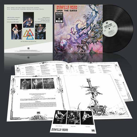 Manilla Road - Open The Gates - Metal - LP