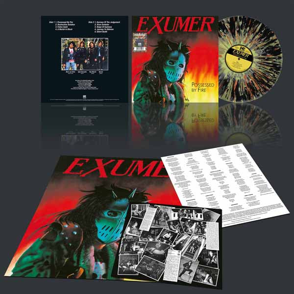 Exumer - Possessed By Fire (Yellow/Black/Orange Splatter) - Thrash Metal - LP