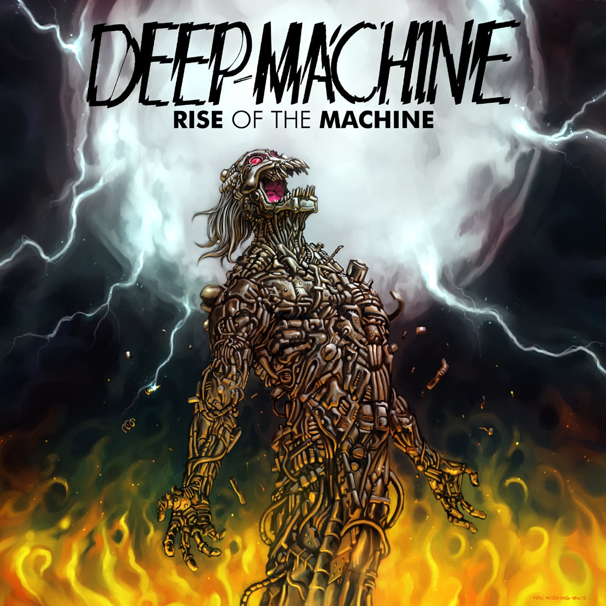 Deep Machine - Rise Of The Machine - Metal - CD