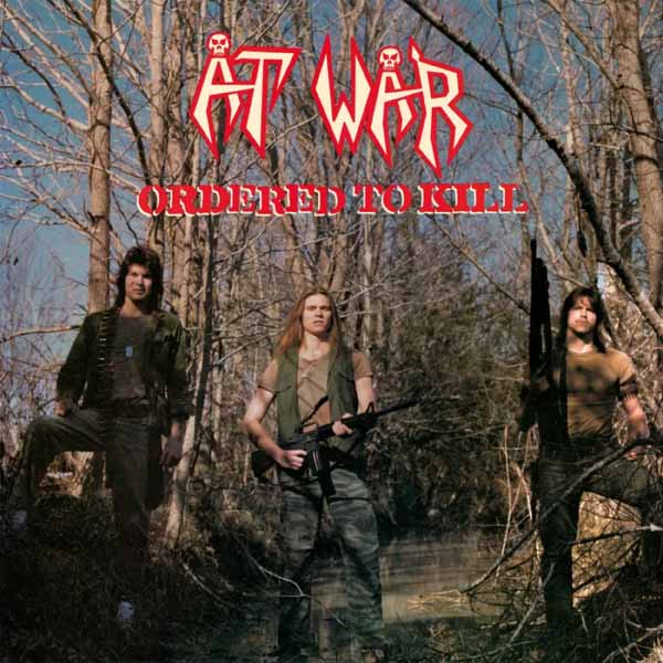 At War - Ordered To Kill (Camouflage Splatter) - Metal - LP