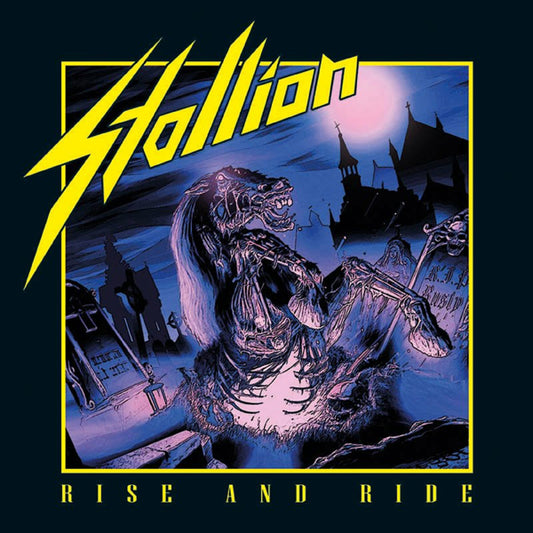 Stallion - Rise And Ride (Yellow / Purple Marbled Vinyl) - Metal - LP