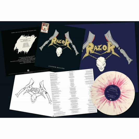 Razor - Custom Killing (Splatter Vinyl) - Metal - LP