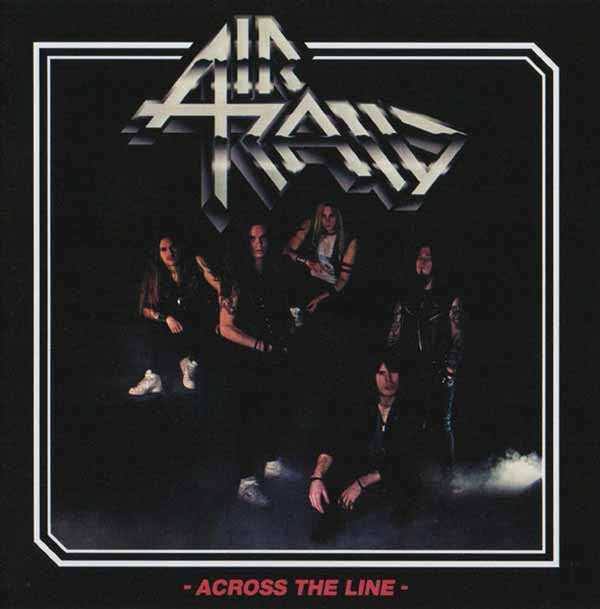 Air Raid - Across The Line - Metal - LP