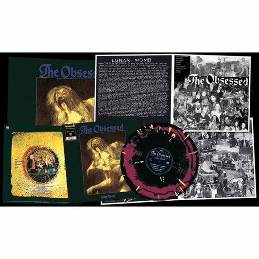Obsessed, The - Lunar Womb (Splatter Vinyl) - Metal - LP