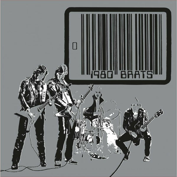 Brats - 1980 (Black/ Silver Bi-Color Split Vinyl) - Metal - LP