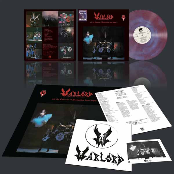 Warlord - And The Cannons Of Destruction Have Begun (Galaxy Effect Vinyl) - Metal - LP