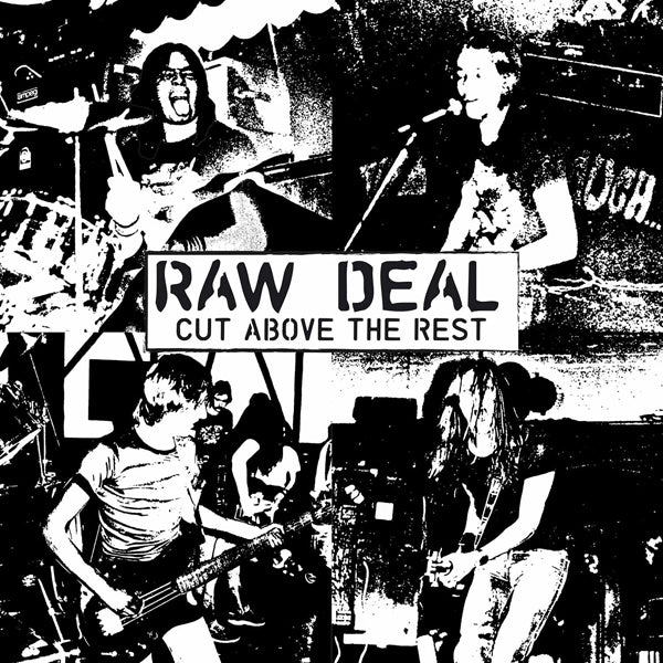 Raw Deal - Cut Above The Rest (Clear Vinyl) - Metal - LP